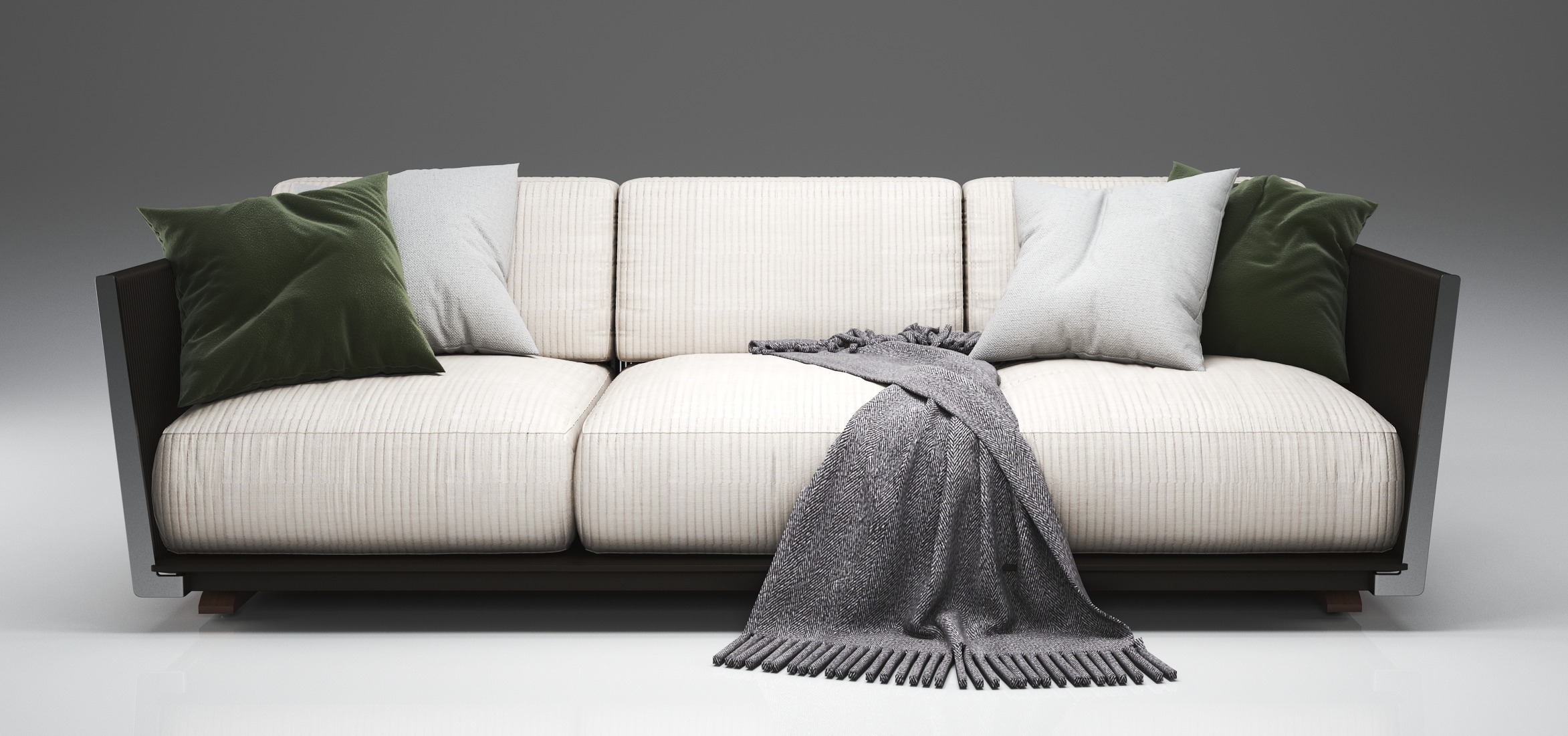 Back Highland Sofa - Image 3